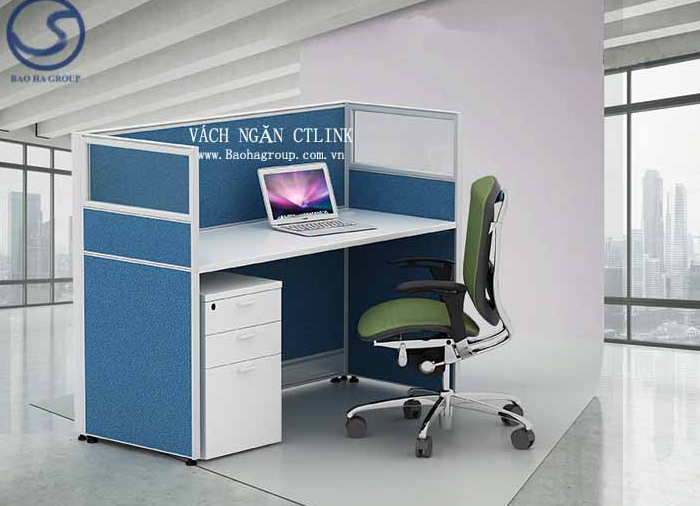 Vách ngăn bàn làm việc nỉ 1 nhân viên